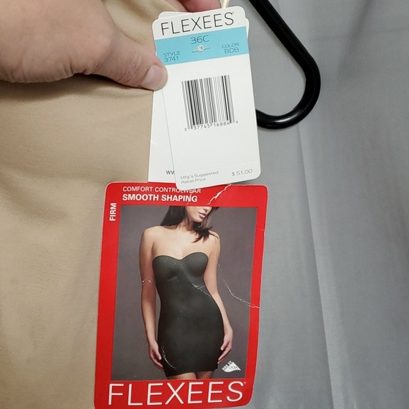 NWT (older item) Flexees Smooth Shaping comfort control wear 36C - Picture 2 of 5